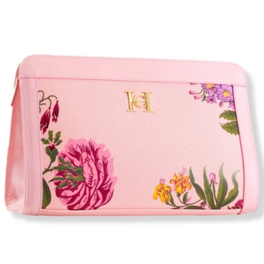 CAROLINA HERRERA LARGE POUCH/ CLUTCH PURSE